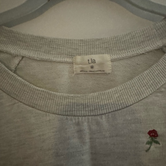 Anthropologie Rosebud Peplum Sweater - Picture 6 of 7